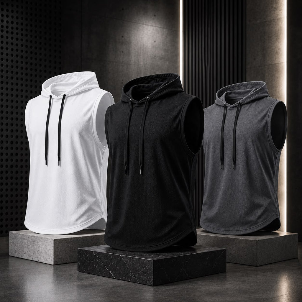Sudadera Sin Mangas con Capucha para Hombre | Urban Sport – Maison Nova.