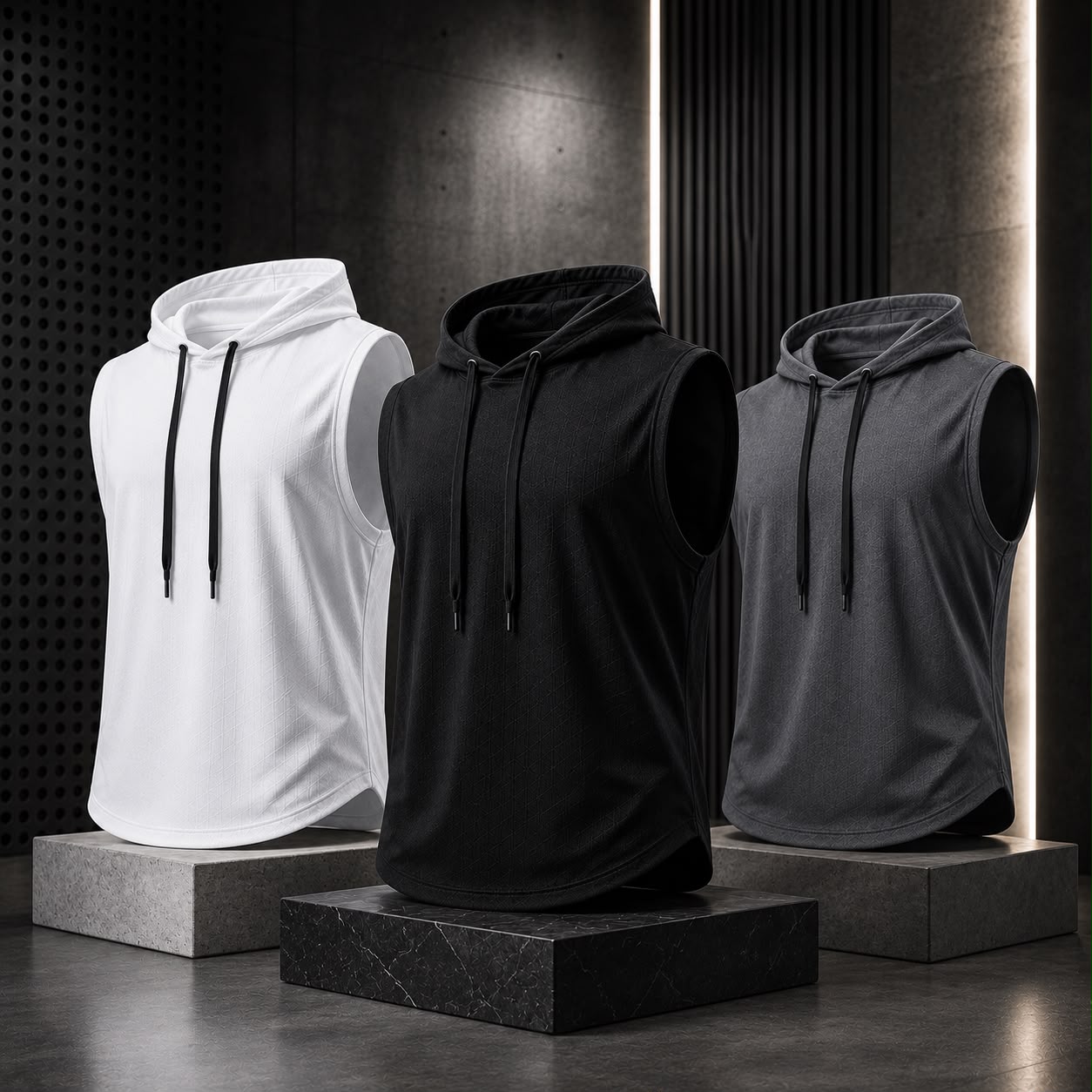 Sudadera Sin Mangas con Capucha para Hombre | Urban Sport – Maison Nova.