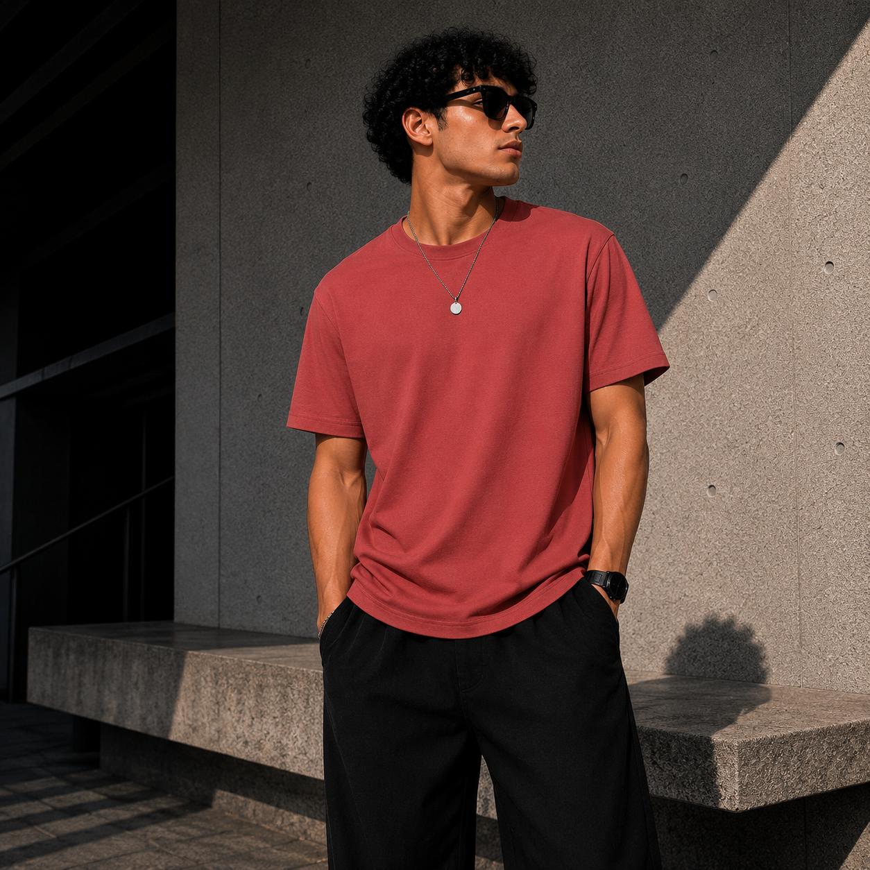 Playera Texturizada Premium para Hombre | Maison Nova.