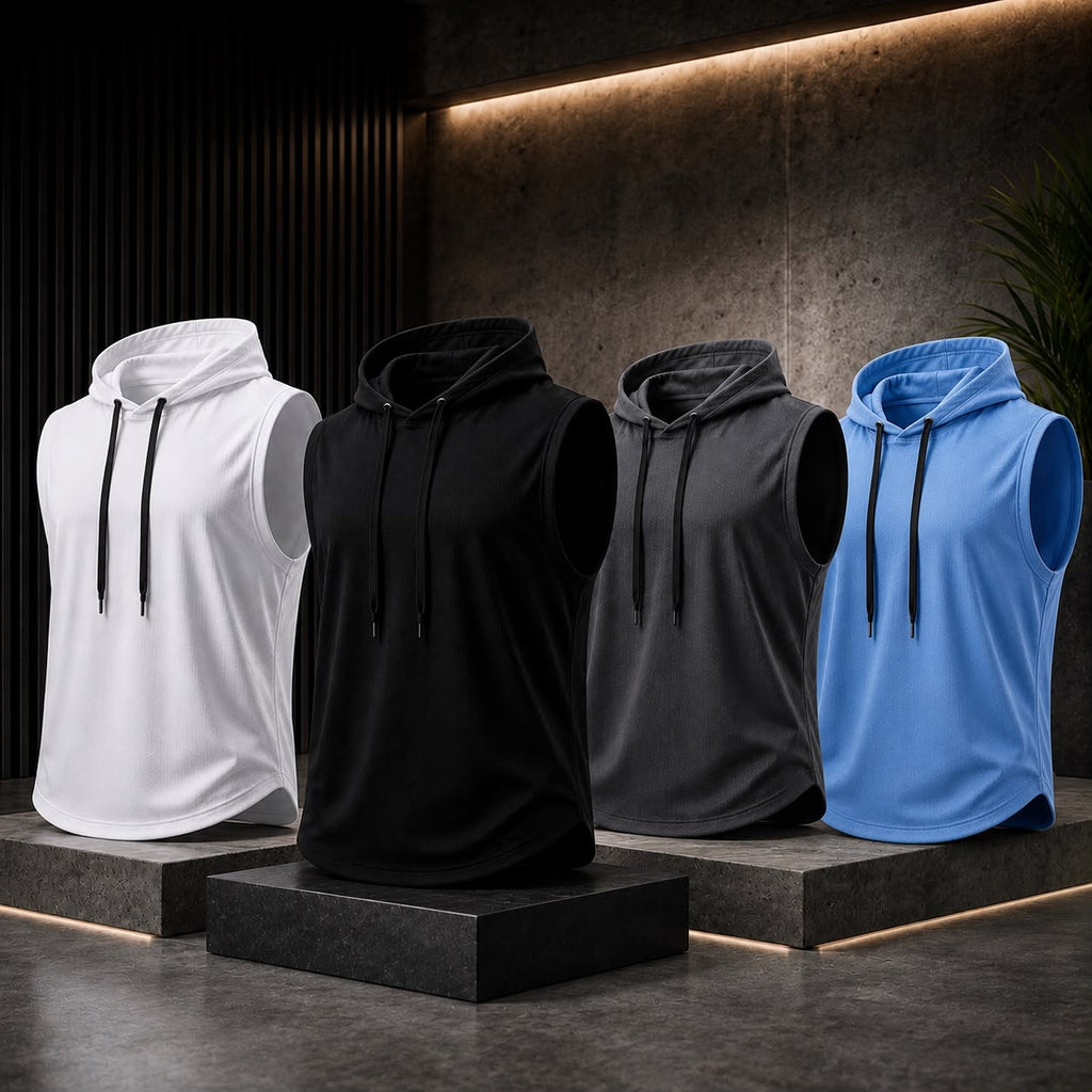 Sudadera Sin Mangas con Capucha para Hombre | Urban Sport – Maison Nova.