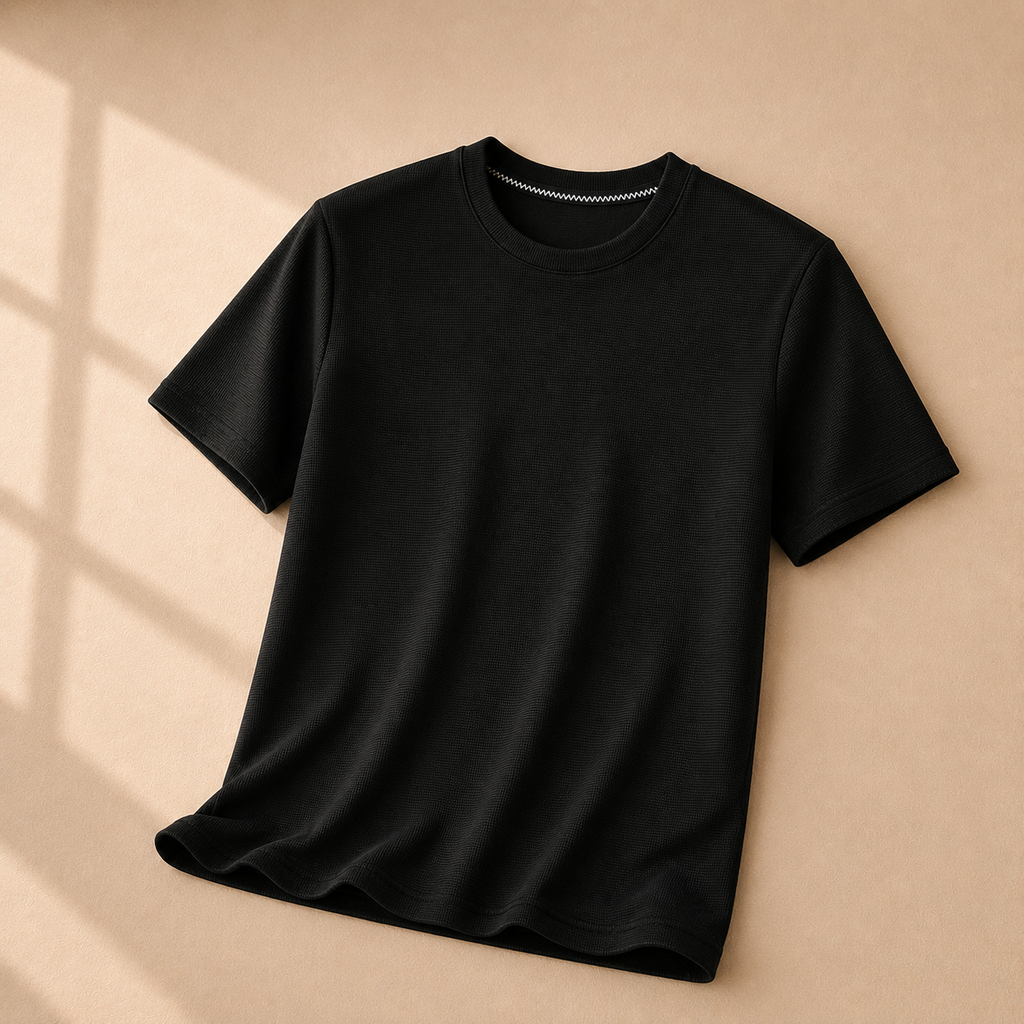 Camiseta Premium Waffle para Hombre | Comodidad y Estilo sin Esfuerzo