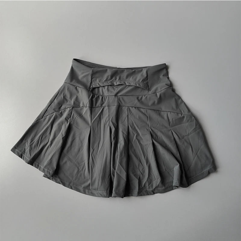 Falda Short Deportiva de Cintura Alta para Mujer | Secado Rápido para Tenis, Pádel, Golf y Fitness.
