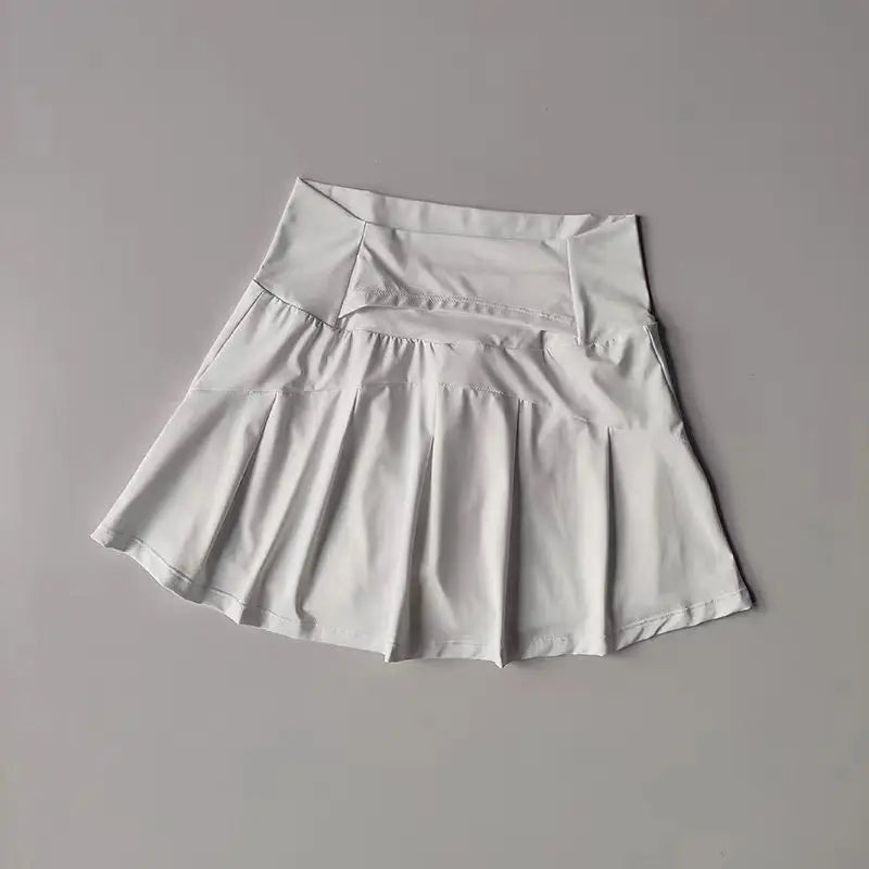 Falda Short Deportiva de Cintura Alta para Mujer | Secado Rápido para Tenis, Pádel, Golf y Fitness.