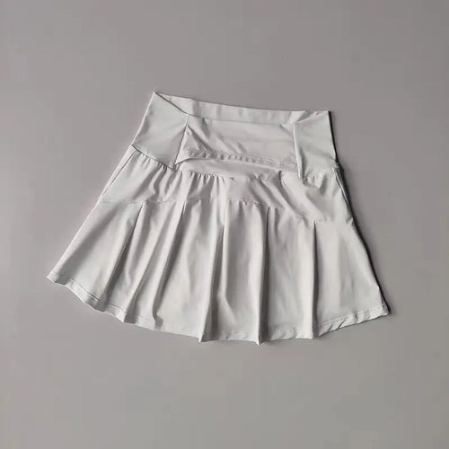 Falda Short Deportiva de Cintura Alta para Mujer | Secado Rápido para Tenis, Pádel, Golf y Fitness.