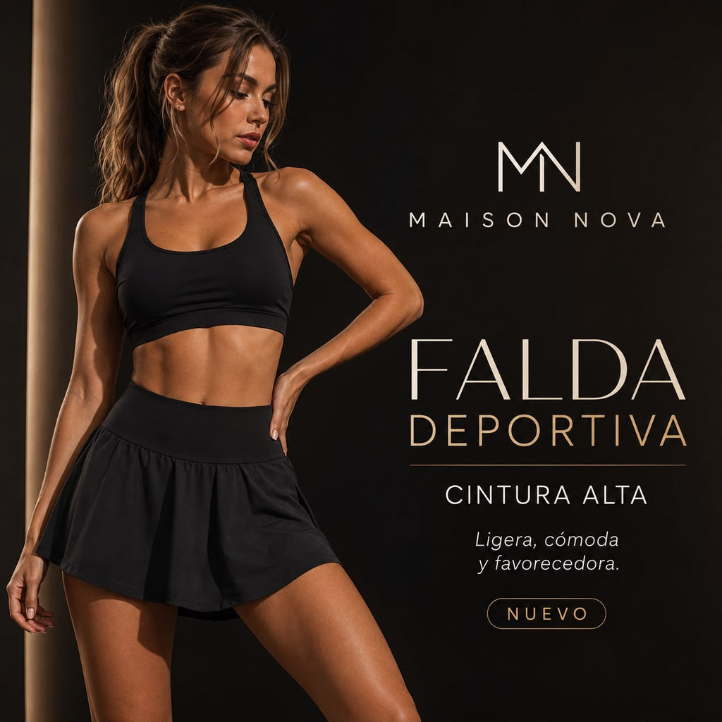 Falda Deportiva Essential | Tu Nueva Favorita para Entrenar y Salir.