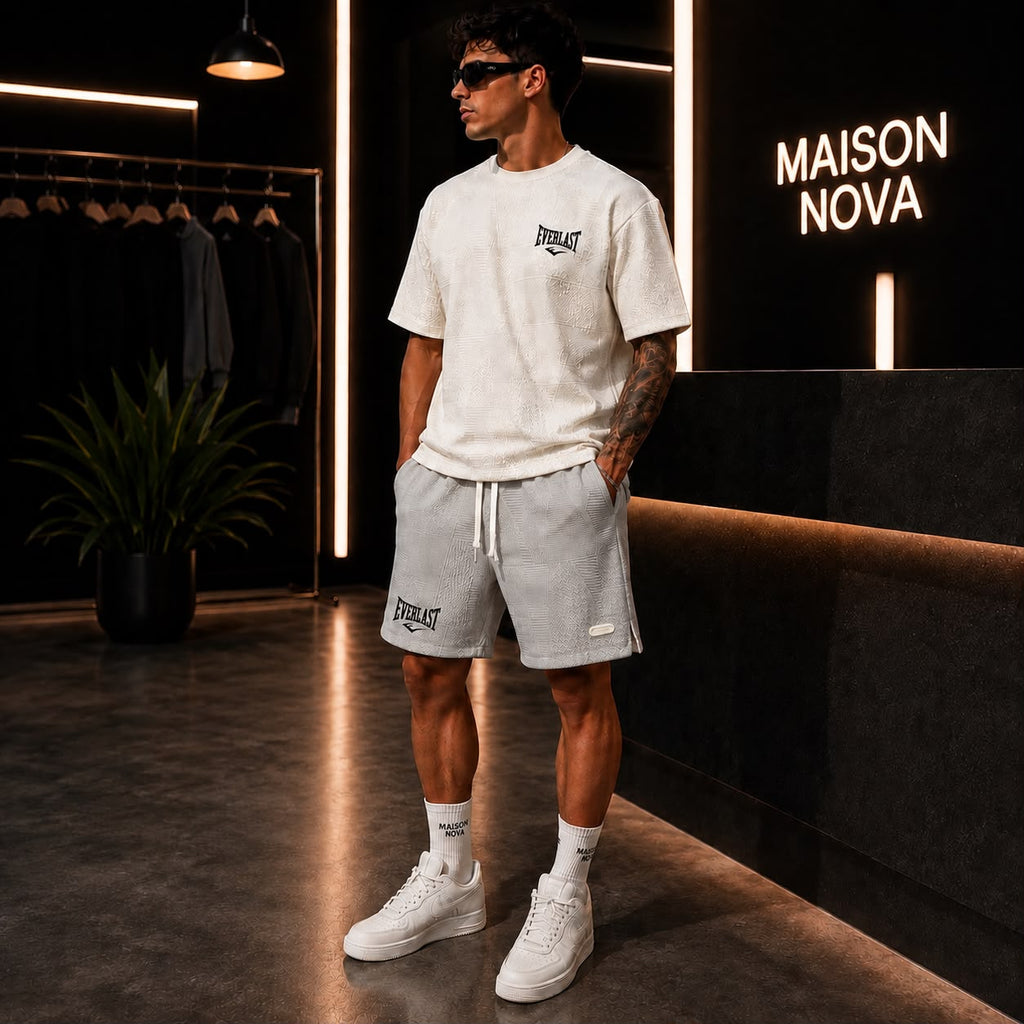 Short Deportivo Texturizado para Hombre | Maison Nova.